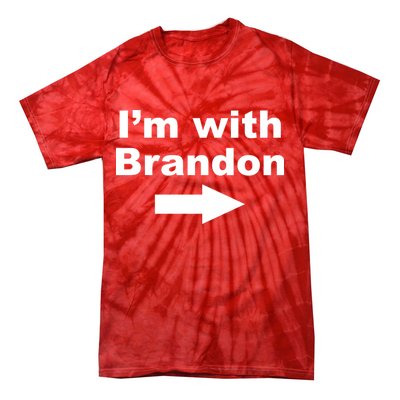 I'm With Brandon FJB Funny Anti Biden Chant Meme Tie-Dye T-Shirt