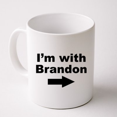 I'm With Brandon FJB Funny Anti Biden Chant Meme Coffee Mug