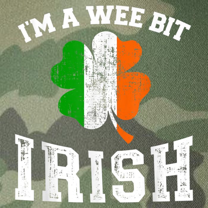I'm wee bit irish with ireland shamrock for St Patricks day Legacy Tie Dye Trucker Hat