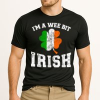 I'm wee bit irish with ireland shamrock for St Patricks day Performance Shirt