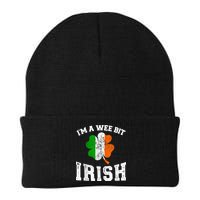 I'm wee bit irish with ireland shamrock for St Patricks day Beanie