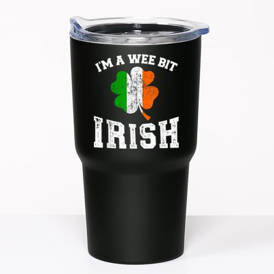 I'm wee bit irish with ireland shamrock for St Patricks day Tumbler