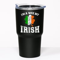 I'm wee bit irish with ireland shamrock for St Patricks day Tumbler