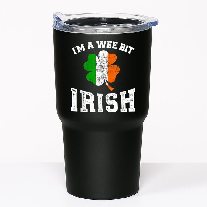 I'm wee bit irish with ireland shamrock for St Patricks day Tumbler