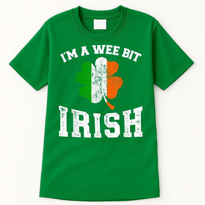 I'm wee bit irish with ireland shamrock for St Patricks day Tall T-Shirt