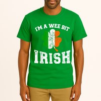I'm wee bit irish with ireland shamrock for St Patricks day Tall T-Shirt