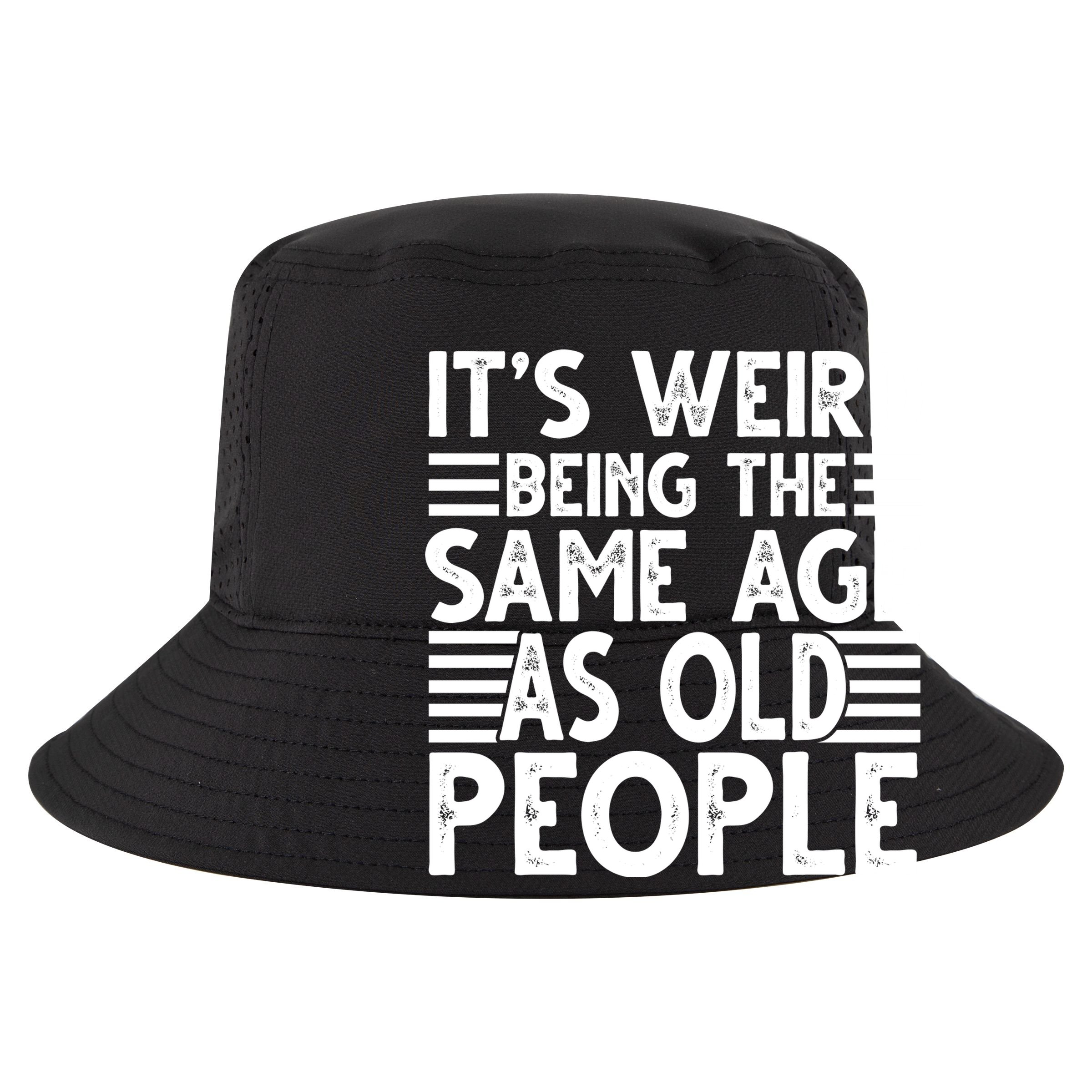 It's Weird Being The Same Age As Old People Funny Birthday Gift 15oz Campfire Ceramic Mug