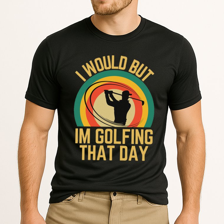 I Would But Im Golfing That Day Golf Humor Love To Golf Cooling Performance Crew T-Shirt