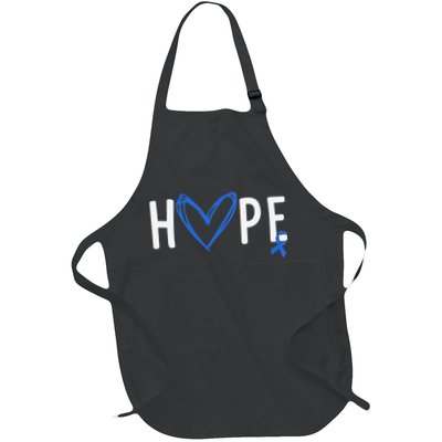 I Wear Blue For Child Abuse Awareness Month Blue Ribbon Apron