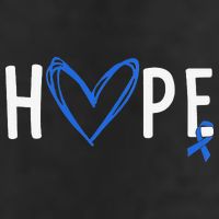 I Wear Blue For Child Abuse Awareness Month Blue Ribbon Beanie