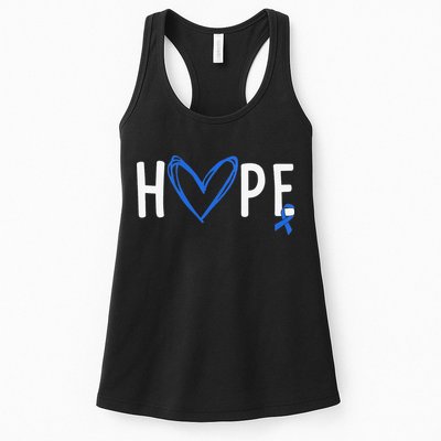 I Wear Blue For Child Abuse Awareness Month Blue Ribbon Womens Tank Top