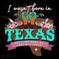 I WasnT Born In Texas But I Got Here As Fast As I Could City Backpack
