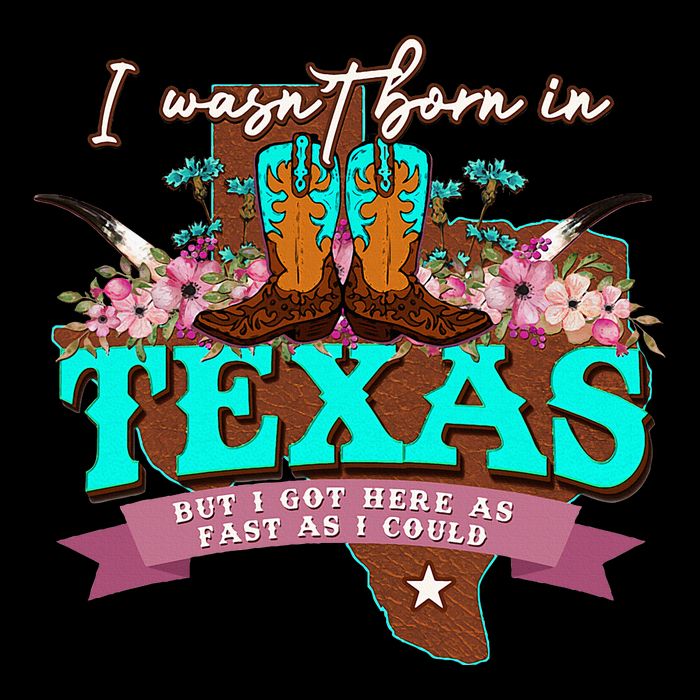 I WasnT Born In Texas But I Got Here As Fast As I Could Bucket Hat