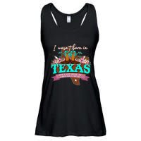 I WasnT Born In Texas But I Got Here As Fast As I Could Ladies Essential Flowy Tank