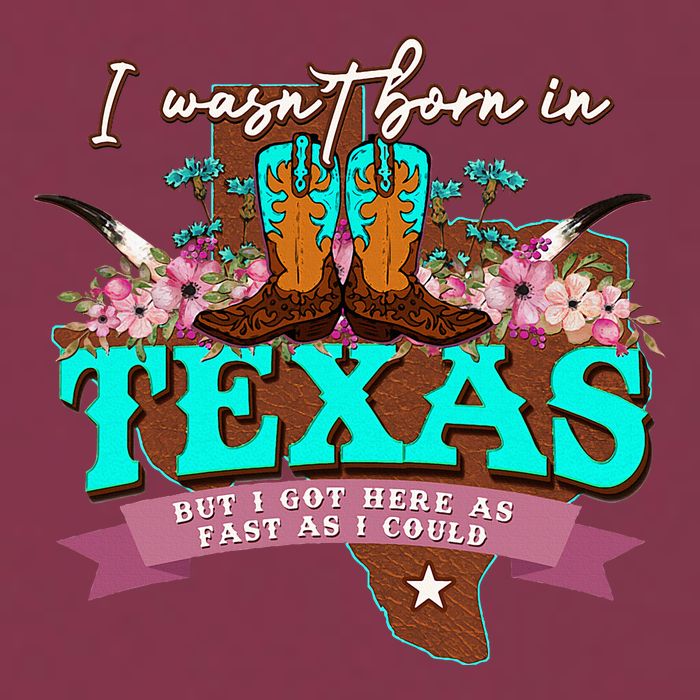 I WasnT Born In Texas But I Got Here As Fast As I Could 16oz Travel Tumbler
