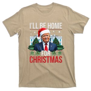 I Will Be Home For Christmas Funny Trump T-Shirt