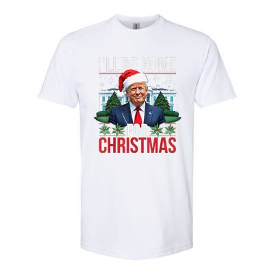 I Will Be Home For Christmas Funny Trump Softstyle CVC T-Shirt