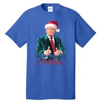 I Will Be Home For Christmas Trump Santa Xmas 2024 Funny Gift Tall T-Shirt