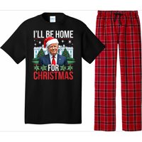 I Will Be Home For Christmas Funny Trump Pajama Set