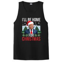 I Will Be Home For Christmas Funny Trump PosiCharge Competitor Tank