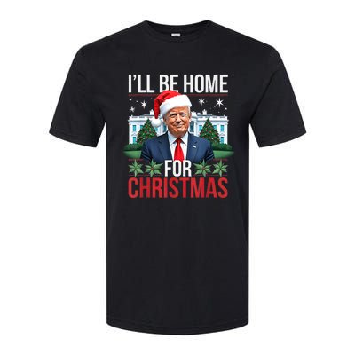 I Will Be Home For Christmas Funny Trump Softstyle CVC T-Shirt