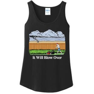 It Will Blow Over Ladies Essential Tank