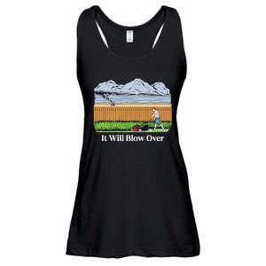 It Will Blow Over Ladies Essential Flowy Tank