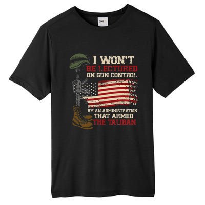 I Won't Be Lectured On Gun Control By An Administration Tall Fusion ChromaSoft Performance T-Shirt