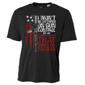 I Won't Be Lectured On Gun Control By An Administration Back Cooling Performance Crew T-Shirt