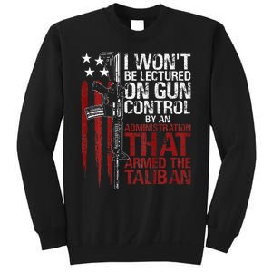 I Won't Be Lectured On Gun Control By An Administration Back Sweatshirt