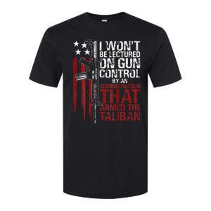 I Won't Be Lectured On Gun Control By An Administration Back Softstyle CVC T-Shirt