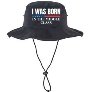 I Was Born In The Middle Class Trump 2024 Political Design Legacy Cool Fit Booney Bucket Hat