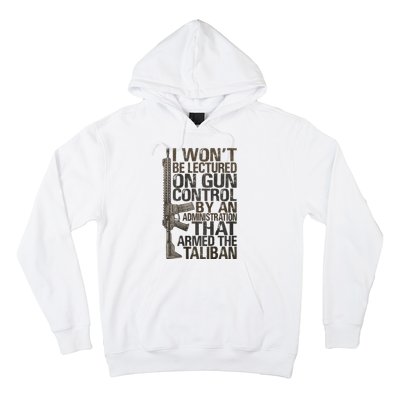 I Won't Be Lectured On Gun Control By An Administration Hoodie