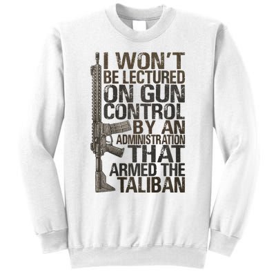 I Won't Be Lectured On Gun Control By An Administration Sweatshirt