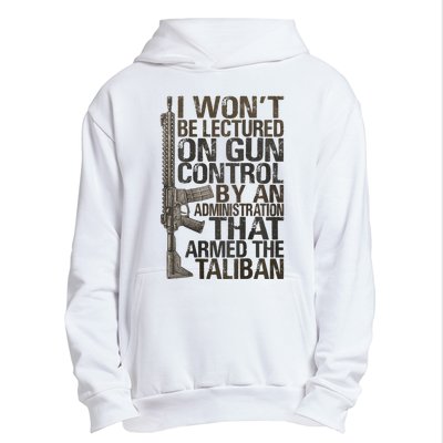 I Won't Be Lectured On Gun Control By An Administration Urban Pullover Hoodie