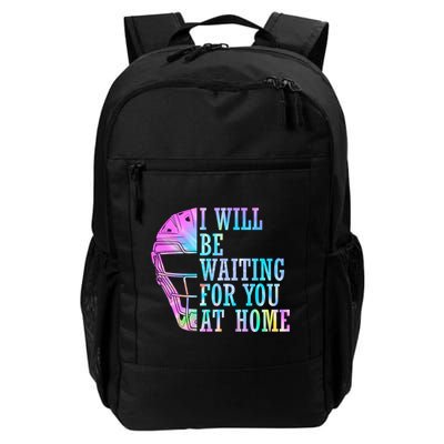 I Will Be Waiting For You At Home Softball Catcher Cute Gift Backpack