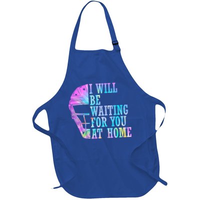 I Will Be Waiting For You At Home Softball Catcher Cute Gift Apron