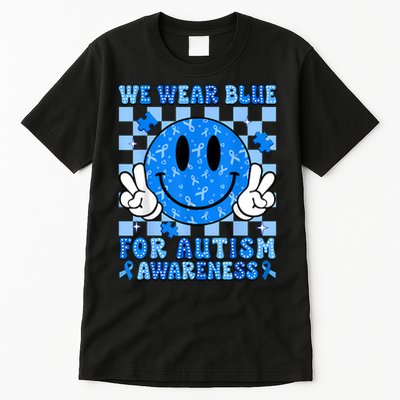 I Wear Blue For Autism Awareness Month Autism Tall T-Shirt