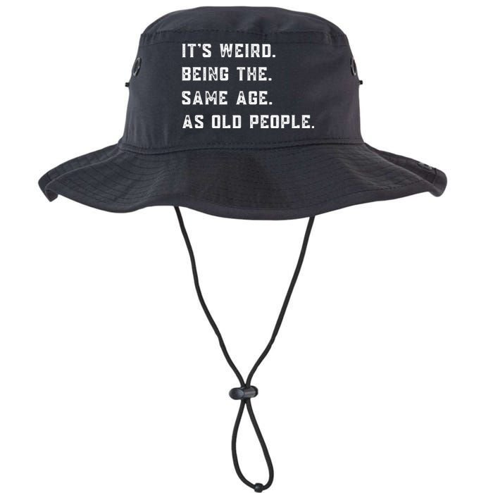 Its Weird Being The Same Age As Old People Legacy Cool Fit Booney Bucket Hat