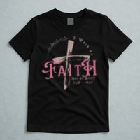 I Walk By Faith Not By Sight 2 Corinthians 57 Christian T-Shirt