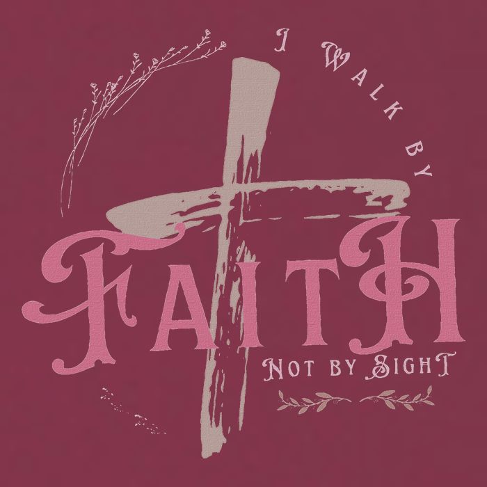 I Walk By Faith Not By Sight 2 Corinthians 57 Christian 16oz Travel Tumbler