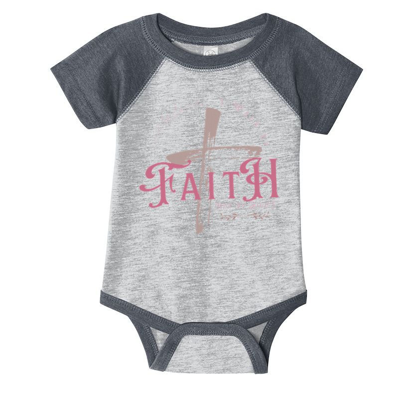 I Walk By Faith Not By Sight 2 Corinthians 57 Christian Infant Baby Jersey Bodysuit