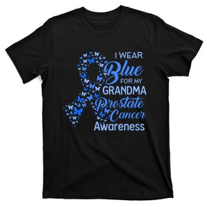 I Wear Blue For My Grandma Prostate Cancer Awareness T-Shirt