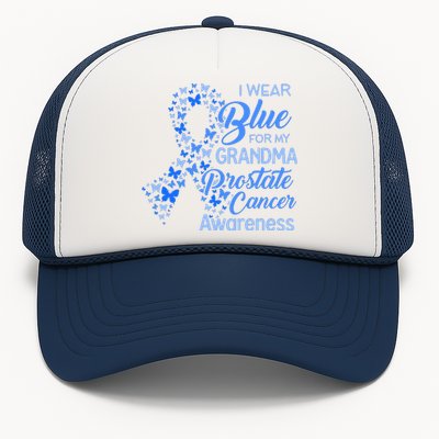 I Wear Blue For My Grandma Prostate Cancer Awareness Trucker Hat