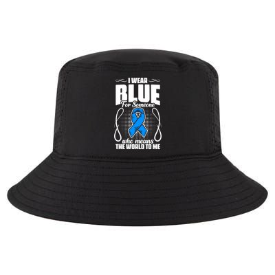 I Wear Blue Diabetes Warrior Diabetic Diabetes Awareness Gift Cool Comfort Performance Bucket Hat