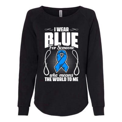 I Wear Blue Diabetes Warrior Diabetic Diabetes Awareness Gift Womens California Wash Sweatshirt