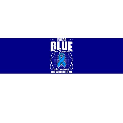 I Wear Blue Diabetes Warrior Diabetic Diabetes Awareness Gift Bumper Sticker