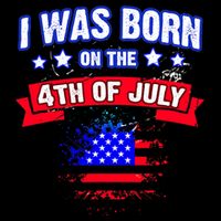 I Was Born On The 4th Of July Gift Wool Snapback Cap