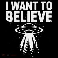 I Want Believe Ufo Alien Spaceship Extraterrestrial Flatbill Hat