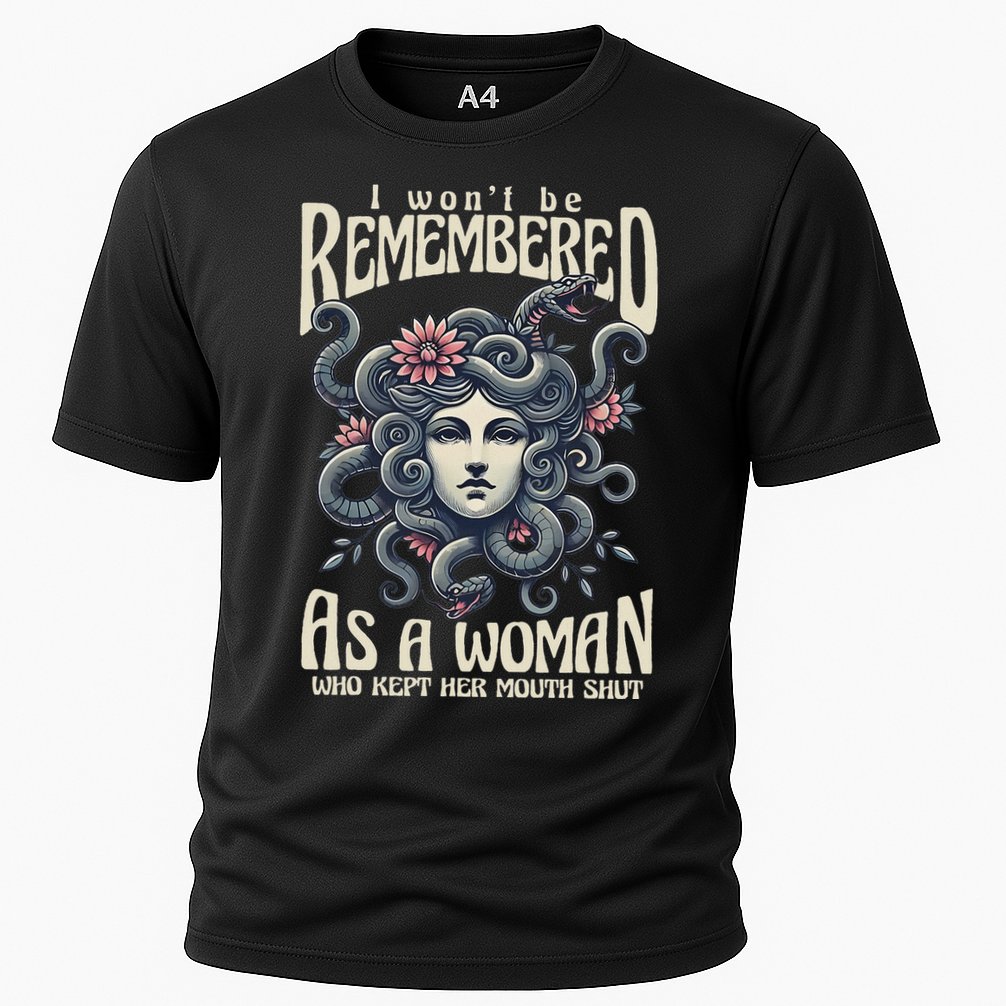 I WonT Be Remembered As A Woman Who Kept Her Mouth Shut Performance Shirt